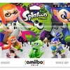Nintendo amiibo Splatoon Series Figure Triple Set (Girl / Ika / Boy)