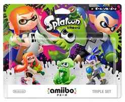 Nintendo amiibo Splatoon Series Figure Triple Set (Girl / Ika / Boy)