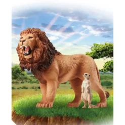 Takara Tomy Ania AS-01 Lion (w/Meerkat) Best