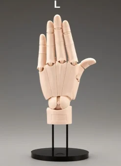 Clearance Kotobukiya Artist Support Item - Hand Model - 1/1 - L Pale Orange