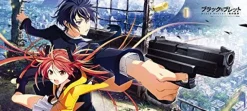 Clearance M's Black Bullet - Aihara Enju - Satomi Rentarou - Sports Towel - Towel