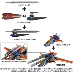 Clearance Takara Tomy Diaclone / Gridman Universe 01 Choushin Gattai Battles Gridman