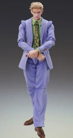 Discount Medicos Entertainment Diamond wa Kudakenai - Jojo no Kimyou na Bouken - Kawajiri Kousaku Kira - Kira Yoshikage - Sheer Heart Attack - Super Action Statue #26 - Second - 2023 Re-release