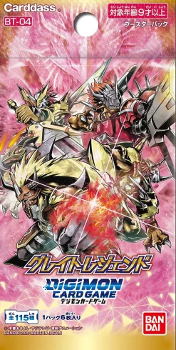 Bandai Digimon - Great Legend Booster Box - Digimon Trading Card Game - Japanese Ver. Sale