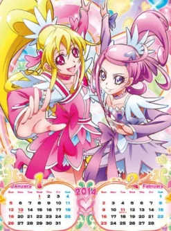 Try-X Doki Doki! Precure - Wall Calendar - 2014 [Magazine]