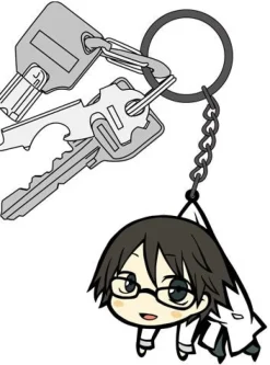 Best Cospa Durarara!!x2 - Kishitani Shinra - Keyholder - Rubber Keychain - Tsumamare