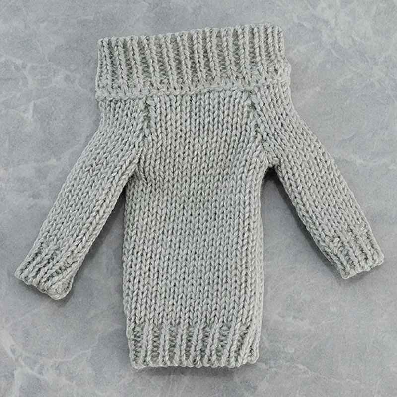 Max Factory figma Styles Off-the-Shoulder Sweater Dress (Gray) Clearance