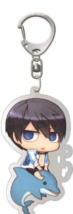 Clearance Contents Seed Free! - Nanase Haruka - Deka Keyholder - Keyholder - Swimsuit ver., Chimi