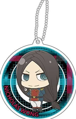 Hot Contents Seed Gekijouban Psycho-Pass - Nicholas Wong - Keyholder - Reflector - Reflector Keychain