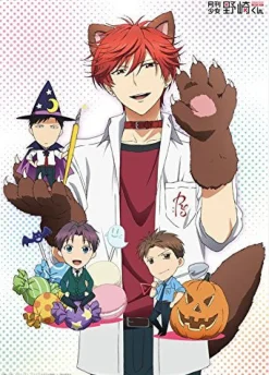 Penguin Parade Gekkan Shoujo Nozaki-kun - Hori Masayuki - Mikoshiba Mikoto - Nozaki Umetarou - Wakamatsu Hirotaka - Clear Poster A Clearance