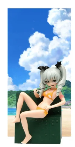 Hot Platz Girls und Panzer 1/10 Anchovy -Swimsuit ver.- Girls und Panzer 10th Anniversary Special Edition desu! Resin Kit