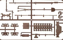Max Factory Girls und Panzer - Figma Vehicles - Panzer IV Ausf. D Tank Equipment Set (Brown) - 1/12 Clearance