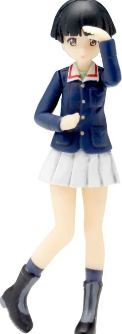 Clearance Platz Girls und Panzer 1/35 Kamo-san Team Figure Set das Finale Part.3 Special Package Edition Unpainted Kit