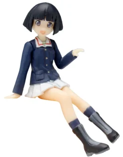 Clearance Platz Girls und Panzer 1/35 Kamo-san Team Figure Set das Finale Part.3 Special Package Edition Unpainted Kit