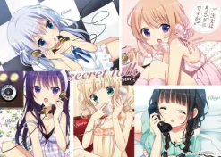 New Zext Works Gochuumon wa Usagi Desu ka? - Hoto Kokoa - Kafuu Chino - Kirima Sharo - Tedeza Rize - Ujimatsu Chiya - Mousepad