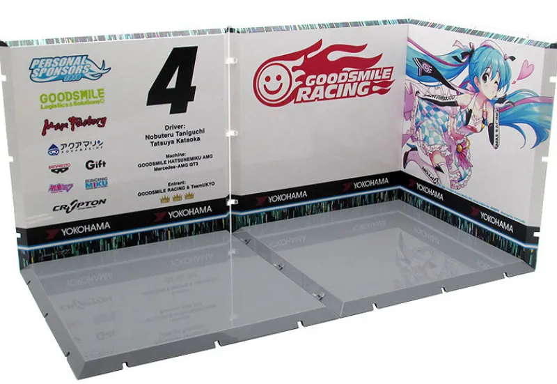 Best Good Smile Company As Distributor, PLM As Manufacturer GOOD SMILE Racing - Hatsune Miku - Dioramansion 150 - Racing 2019 Ver., Pit B (Good Smile Company, PLM)