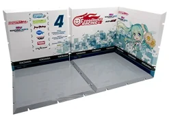 Online Good Smile Company As Distributor, PLM As Manufacturer GOOD SMILE Racing - Hatsune Miku - Dioramansion 150 - Racing Miku 2017 Pit E - Racing 2017 ver. (Good Smile Company, PLM)