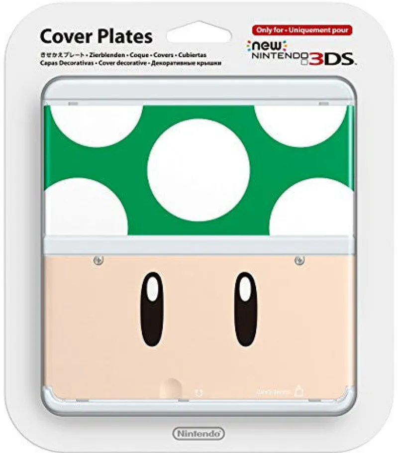 Nintendo Green Mushroom Cover Plate No. 020