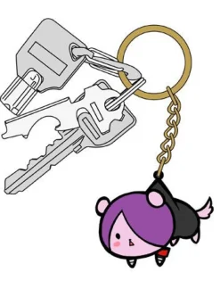 Hot Cospa Gugure! Kokkuri-san - Inugami - Rubber Keychain - Tsumamare - Keyholder