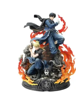 Outlet Prime 1 Studio Hagane no Renkinjutsushi Fullmetal Alchemist - Black Hayate - Riza Hawkeye - Roy Mustang - Concept Masterline (CMFMA-02DX) - 1/6 - DX Version