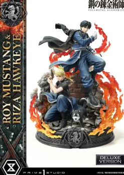 Outlet Prime 1 Studio Hagane no Renkinjutsushi Fullmetal Alchemist - Black Hayate - Riza Hawkeye - Roy Mustang - Concept Masterline (CMFMA-02DX) - 1/6 - DX Version
