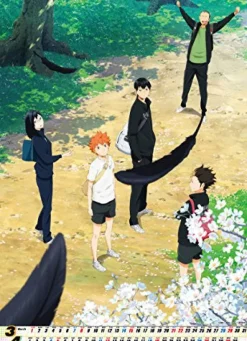 Ensky Haikyuu!! - Calendar - Wall Calendar - 2015 [Magazine] New