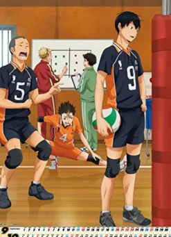 Ensky Haikyuu!! - Calendar - Wall Calendar - 2015 [Magazine] New