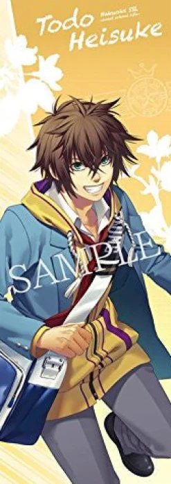 Gift Hakuouki SSL ~Sweet School Life~ - Saitou Hajime - Clear Poster - Hakuouki SSL Sweet School Life - Clear Poster Collection Clearance