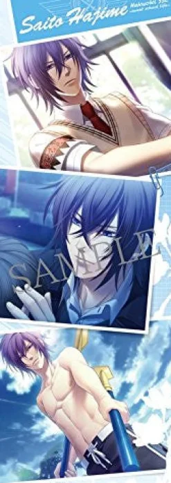 Gift Hakuouki SSL ~Sweet School Life~ - Saitou Hajime - Clear Poster - Hakuouki SSL Sweet School Life - Clear Poster Collection Clearance