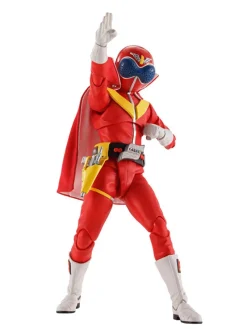 Bandai Spirits as Manufacturer Himitsu Sentai Gorenger - Akarenger - S.H.Figuarts - S.H.Figuarts Shinkocchou Seihou - Super Sentai 50th Anniversary Ver. (Bandai Spirits) Outlet