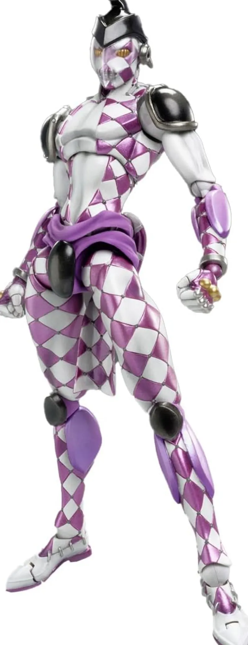 Medicos Entertainment Jojo no Kimyou na Bouken - Ougon no Kaze - Purple Haze - Super Action Statue #47 - 2024 Re-release