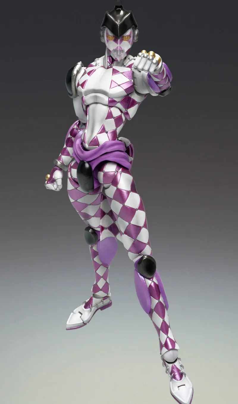 Medicos Entertainment Jojo no Kimyou na Bouken - Ougon no Kaze - Purple Haze - Super Action Statue #47 - 2024 Re-release