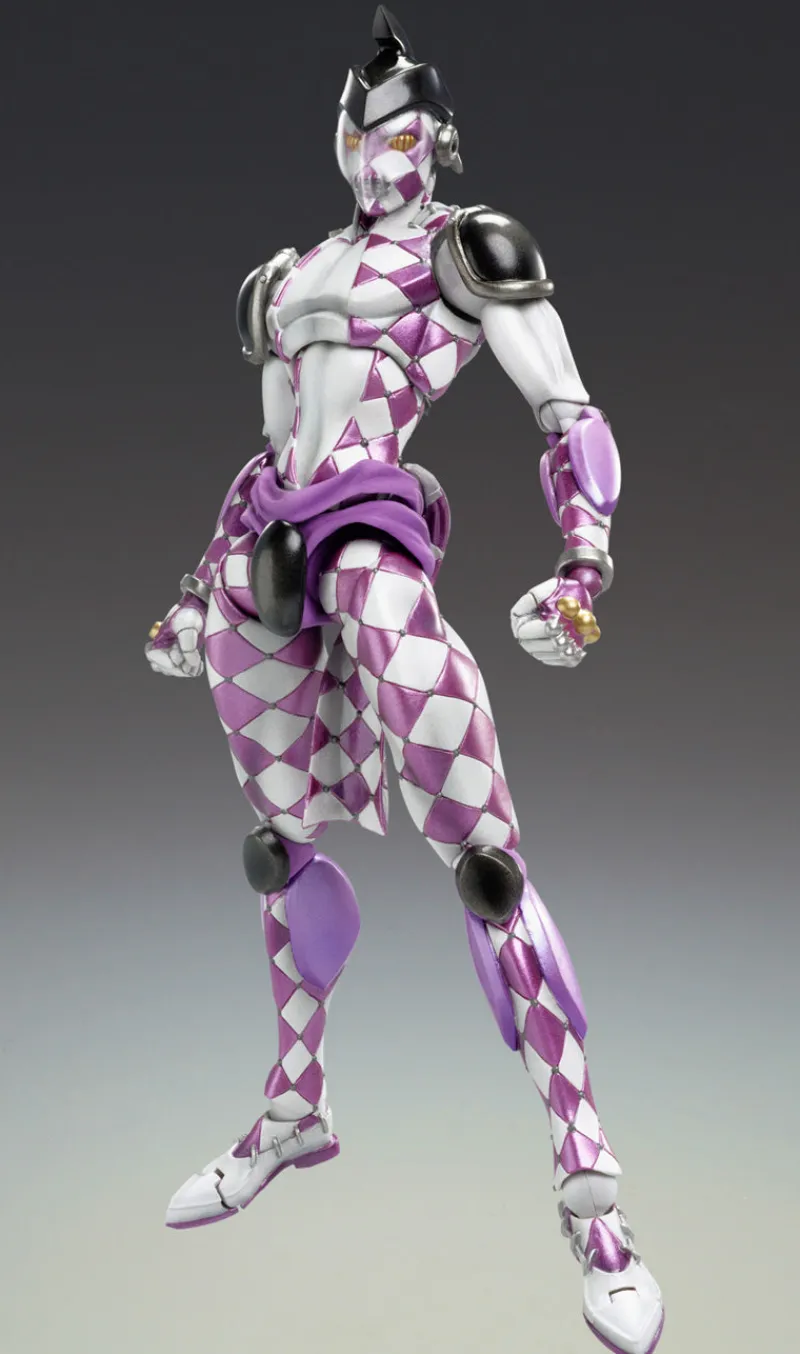 Medicos Entertainment Jojo no Kimyou na Bouken - Ougon no Kaze - Purple Haze - Super Action Statue #47 - 2024 Re-release