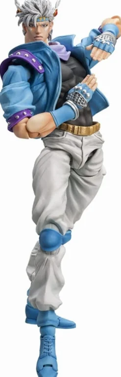 Discount Medicos Entertainment Jojo no Kimyou na Bouken - Sentou Chouryuu - Caesar Anthonio Zeppeli - Super Action Statue (#61) - Second - 2022 Re-release
