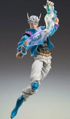 Discount Medicos Entertainment Jojo no Kimyou na Bouken - Sentou Chouryuu - Caesar Anthonio Zeppeli - Super Action Statue (#61) - Second - 2022 Re-release