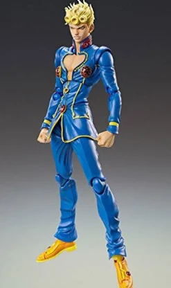 Medicos Entertainment Jojo no Kimyou na Bouken - Ougon no Kaze - Giorno Giovanna - Super Action Statue #79 - Second Online