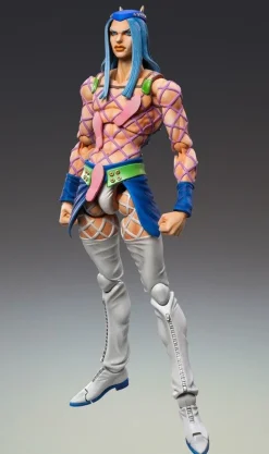 New Medicos Entertainment Jojo no Kimyou na Bouken - Stone Ocean - Narciso Anasui - Super Action Statue #69 - 2023 Re-release