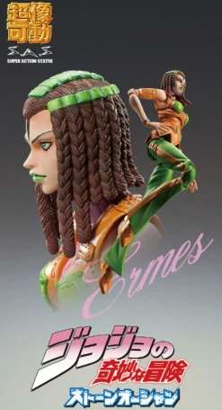 Medicos Entertainment Jojo no Kimyou na Bouken - Stone Ocean - Ermes Costello - Super Action Statue #73 - 2022 Re-release Discount