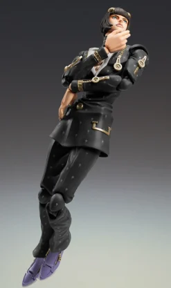 Medicos Entertainment Jojo no Kimyou na Bouken - Ougon no Kaze - Bruno Bucciarati - Mario Zucchero - Super Action Statue - Ver.Black