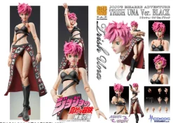 Best Medicos Entertainment as Manufacturer Jojo no Kimyou na Bouken - Ougon no Kaze - Trish Una - Super Action Statue - Ver. Black (Medicos Entertainment)