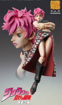 Best Medicos Entertainment as Manufacturer Jojo no Kimyou na Bouken - Ougon no Kaze - Trish Una - Super Action Statue - Ver. Black (Medicos Entertainment)