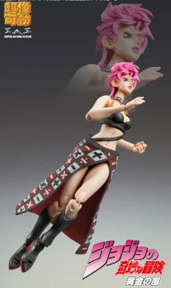 Best Medicos Entertainment as Manufacturer Jojo no Kimyou na Bouken - Ougon no Kaze - Trish Una - Super Action Statue - Ver. Black (Medicos Entertainment)