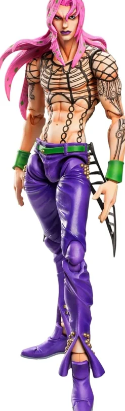 Discount Medicos Entertainment Jojo no Kimyou na Bouken - Ougon no Kaze - Diavolo - Super Action Statue #63 - 2024 Re-release