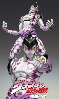 Medicos Entertainment Jojo no Kimyou na Bouken - Vento Aureo - Purple Haze - Super Action Statue #47 Best