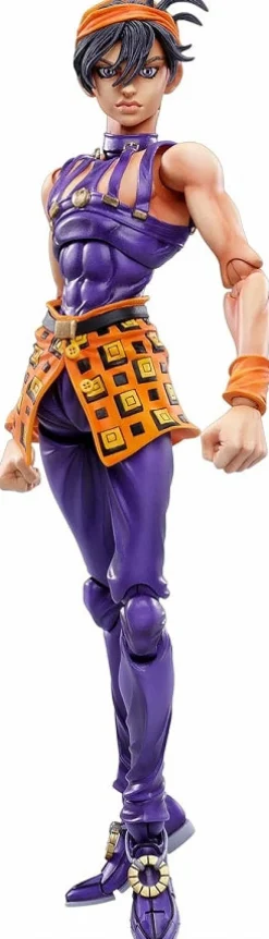 Medicos Entertainment Jojo no Kimyou na Bouken - Ougon no Kaze - Aerosmith - Clash - Formaggio - Narancia Ghirga - Super Action Statueb - 2025 Re-release