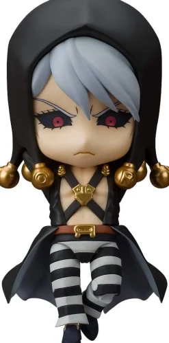 Clearance Good Smile Company , Medicos Entertainment Jojo no Kimyou na Bouken - Ougon no Kaze - Metallica - Risotto Nero - Nendoroid #1326 - 2024 Re-release (Good Smile Company, Medicos Entertainment)