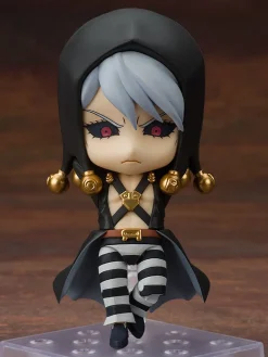 Clearance Good Smile Company , Medicos Entertainment Jojo no Kimyou na Bouken - Ougon no Kaze - Metallica - Risotto Nero - Nendoroid #1326 - 2024 Re-release (Good Smile Company, Medicos Entertainment)