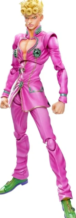 Medicos Entertainment Jojo no Kimyou na Bouken - Ougon no Kaze - Giorno Giovanna - Super Action Statue #39 - 2024 Re-release