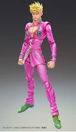 Medicos Entertainment Jojo no Kimyou na Bouken - Ougon no Kaze - Giorno Giovanna - Super Action Statue #39 - 2024 Re-release