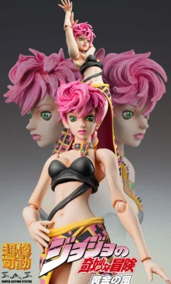 Medicos Entertainment Jojo no Kimyou na Bouken - Ougon no Kaze - Trish Una - Super Action Statue #54 - 2021 Re-release Outlet